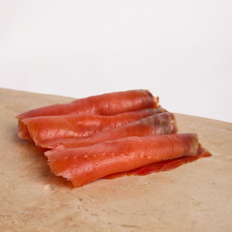 Salmón ahumado salvaje